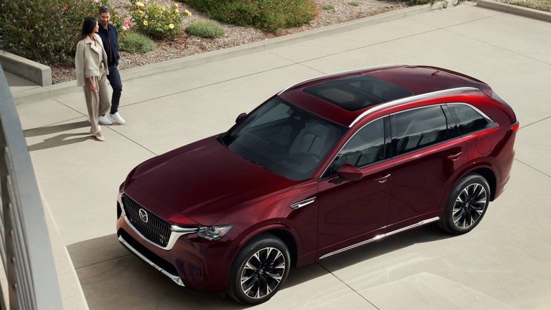 2026 Mazda CX-90 Inline 6 viewed from above